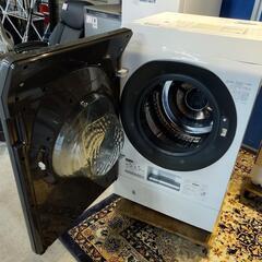 シャ一プ　ドラム式洗濯乾燥機　超音波ウォッシャ一付の画像