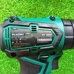 HiKOKI DV18DD コードレス振動ドライバドリル【市川行徳店】【店頭取引限定】【中古】管理番号：ITFPJ4BWMGX0の画像