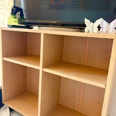 カラーボックス（キャスター付き）の画像