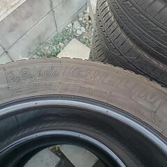 無料で差し上げます☆235/50R19　ミシュラン4本セット☆別途で組み換え作業可能

の画像