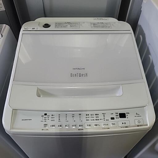 福岡 早良区 原 HITACHI 8.0kg洗濯機 2018年製 ご来店時、ガン×2お値引き‼️HITACHI(日立) 2018年製 8.0kg 洗濯機?