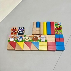 アンパンマン積み木の画像