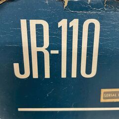 【CASIO】 カシオ JR-110 PRINTING CALCULATOR 電子式記録計算機 レトロ ミニプリンター 印字 レジロール A0275の画像