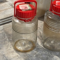 大きな瓶 ガラス容器 梅酒作り メダカ 観賞魚容器の画像