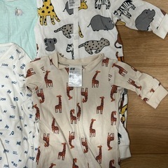 新生児 赤ちゃん 洋服 ロンパース まとめ売り（プチバトー、ミキハウス、H＆M、赤ちゃんの城、Disney）の画像