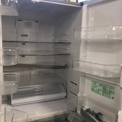 6ドア冷蔵庫　HITACHI R-F51M1 2017年製　５０５Ｌの画像