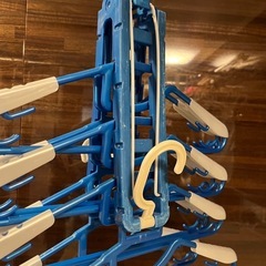 8連ハンガー　使用感ありの画像