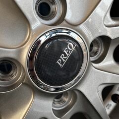 【★引き取り限定】スタッドレス 155/65R14 ブリヂストン WRX3 PREO プレオ 14インチ ホイールセットの画像