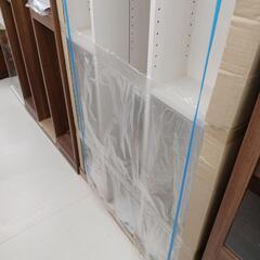 【ドリーム尾浜店】ホワイトウッドスライドシェルフ　フナモコ　WH　※アウトレット品 高さ(H)180× 幅(W)88cm× 奥行(D)41.8cmの画像