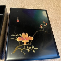 文箱　漆塗の画像