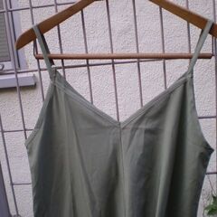Ressh.N グリーン？　キャミ　ワンピース　Mサイズの画像