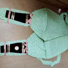ハンドメイド　桃太郎衣裳　４歳児用の画像