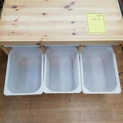 ☆ドリーム荒牧店☆ジモティー割引有☆【クリーニング済】IKEA 収納ラック TROFAST 中古品の画像