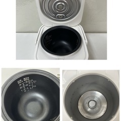 R486 ☀️ Haier 炊飯ジャー 3合炊き 15年製 JJ-M30B ⭐ 動作確認済 ⭐ クリーニング済の画像