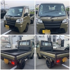 売約済み　⭐️TOYOTAの軽トラ🛻⭐️車検満タン⭐️即納⭐️ オートマ、NAVI、TV、ブラックアルミ🛞山たっぷり　S500U S500Pの画像