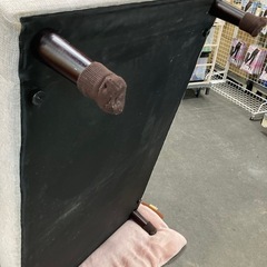 ソファー　布張り 脚脱着可能タイプの画像