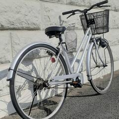 5日間限定価格 中古 27インチ シティバイク 自転車 美品の画像