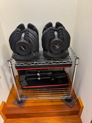 40キロ可変式ダンベルとベンチセット 購入者決定しました。