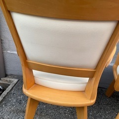こたつデスク　ダイニングチェアの画像