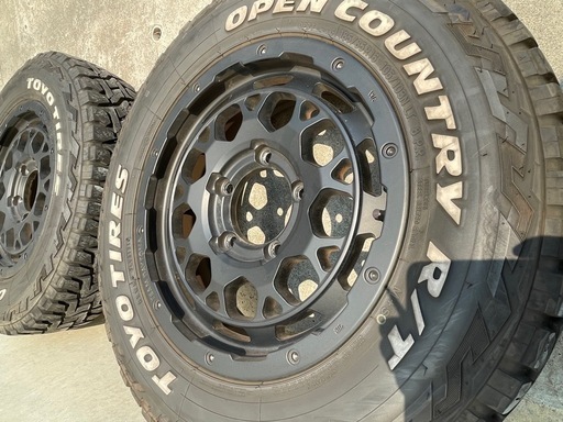 【期間限定 値下げ】ジムニーJB64用レイズM9+オープンカントリー車検対応