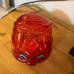 レトロ　豚の貯金箱の画像