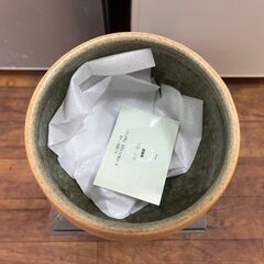 【リサイクルショップどりーむ天保山店】No.3989 壺 外箱付き 土 未使用品の画像
