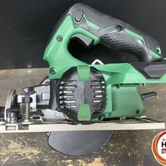 【引き取り限定】【中古品】HITACHI 日立工機 C14DBL コードレス丸のこ 125mm バッテリー(14.4V/3.0Ah)×2・充電器付きの画像