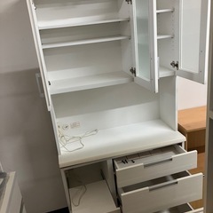 I2508-794 キッチンボード 上下分割可 固定ネジ有り キズ汚れ有りの画像