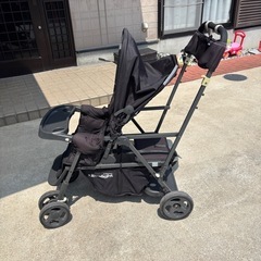 2人乗りベビーカーの画像