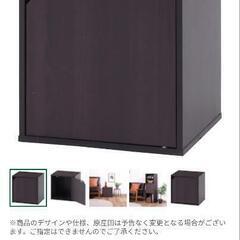 カインズキューブボックス扉付きの画像