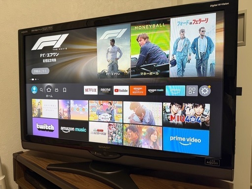 AQUOS 液晶テレビ Fire TV Stick付 (たーこ) 浜松のテレビ《液晶