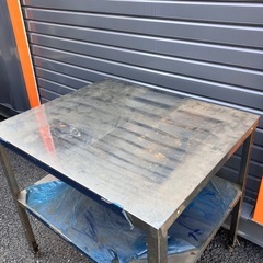 スチール製　作業台の画像