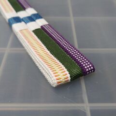 真田紐　3本セット　新品未使用　木綿　平紐 　着物の画像
