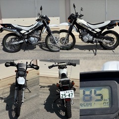 ⭐️自賠責付❗️Kawasakiスーパーシェルパ250⭐️バッテリー・プラグなど新品交換済み⭐️250ccオフロードバイク⭐️の画像