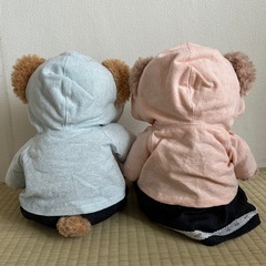 【お洋服付き】ダッフィ・シェリーメイぬいぐるみセット
の画像