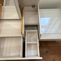 白木目調
ドレッサー　難あり　8/31までの画像