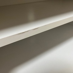 テレビ台　木目なしホワイト　横幅88cmの画像