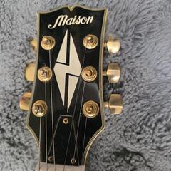 Maison レスポールスタイル エレキギター アイボリーの画像