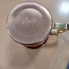 美しくおしゃれなシンプル銅製 コップ　未使用　日本人が開発した胴のカップを楽しむの画像