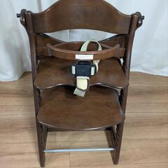 大和屋 すくすくチェアプラス　ガード、チェアベルト付 の画像