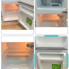 配送設置0円で👌🆗冷蔵庫&洗濯機✨電子レンジ‼️3点セット高年式の画像