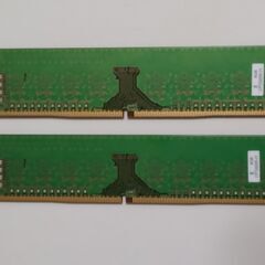 デスクトップ用メモリ DDR4 PC4-17000 4GB×２枚 計8GBの画像