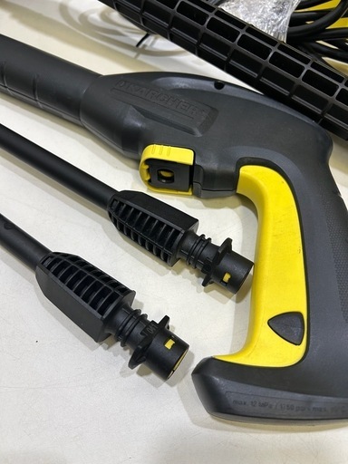【現金取引可】家庭用高圧洗浄機 ケルヒャー K2 別売りデッキブラシ付 使用少な目の中古【現金値引きあり】