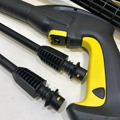 【現金取引可】家庭用高圧洗浄機 ケルヒャー K2 別売りデッキブラシ付 使用少な目の中古【現金値引きあり】の画像