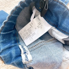 LittleWEEKENDリトルウィークエンド フレアデニムパンツ90の画像
