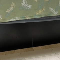  ベッドフレーム クイーンサイズ クイーンベッド 収納付きの画像