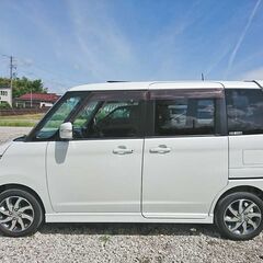 日産 ルークス ハイウェイスター 2WD 車検8年3月 片面パワースライドドア キーレス エンジンスターター フルセグナビの画像