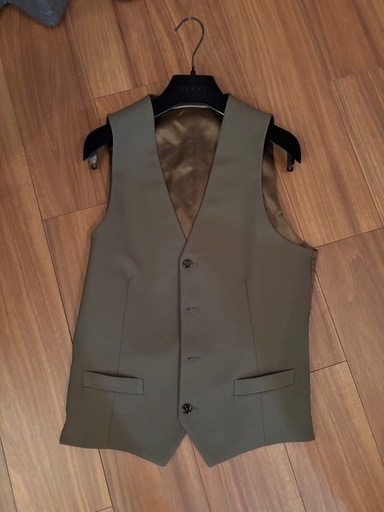 【お洒落男子必見】GUCCI スーツベスト