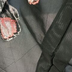夏用　紗の着物　リメイクにも（チュール生地様）の画像