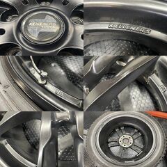 【DL WM03 205/55R17】スタッドレス【KELLENERS SPORT 17インチ 7J5HPCD112+54】21年製 BMW/2シリーズ ミニクロスオーバー等　(STH018)の画像